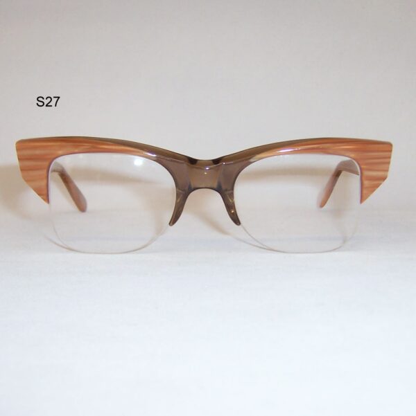 Classic 1960s Brow line Gents Supra Spectacles