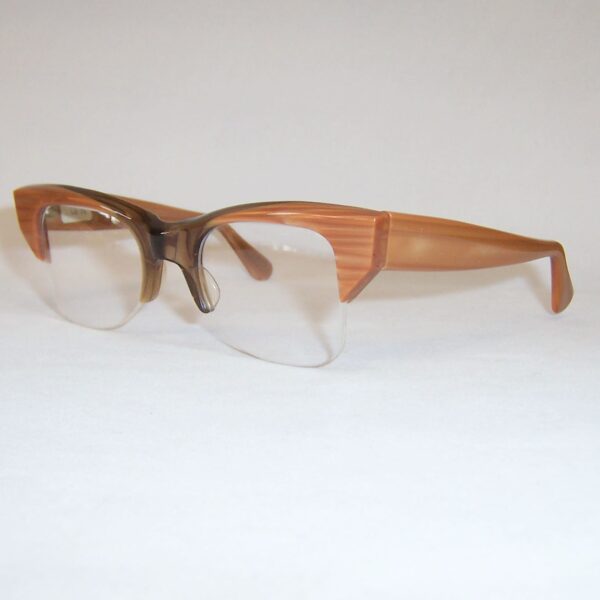 Classic 1960s Brow line Gents Supra Spectacles - Image 3