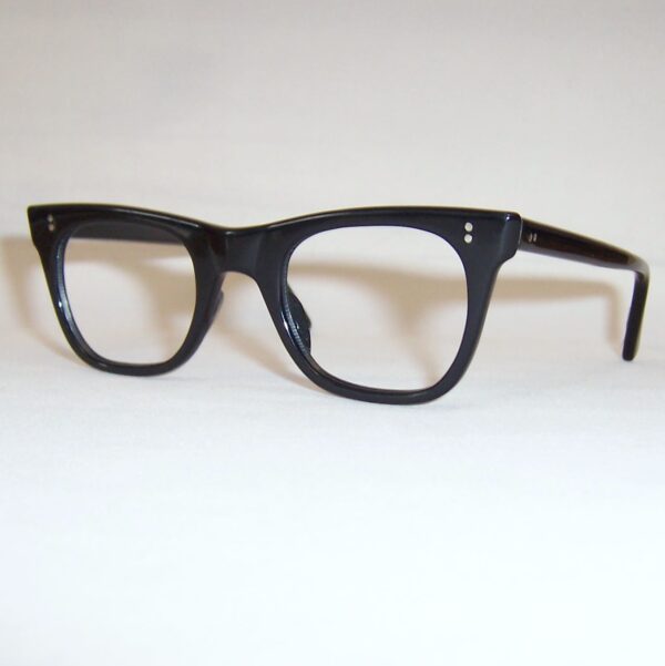 Vintage Black NHS "524" Spectacles - as worn by Morrissey - Image 3