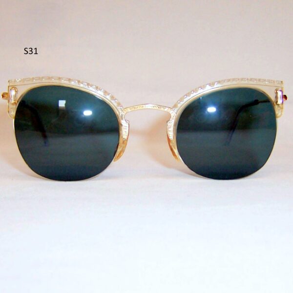 Classic 1960's Brow line Supra Spectacles with new sunglass lenses