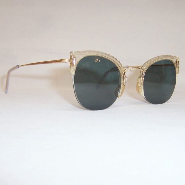 Classic 1960's Brow line Supra Spectacles with new sunglass lenses - Image 2