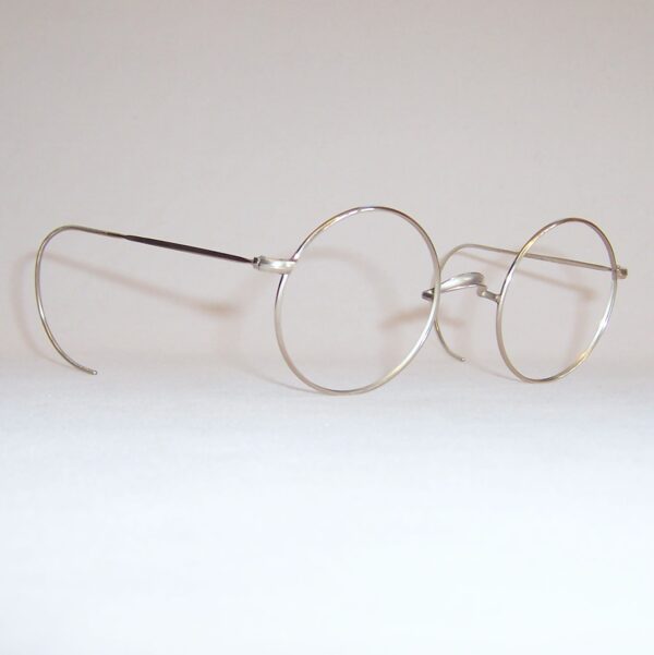 Nickel Silver 1940s spectacles  - large - Image 2