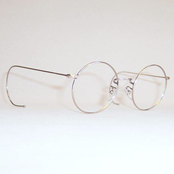 Nickel Silver 1940s spectacles  - large - Image 2