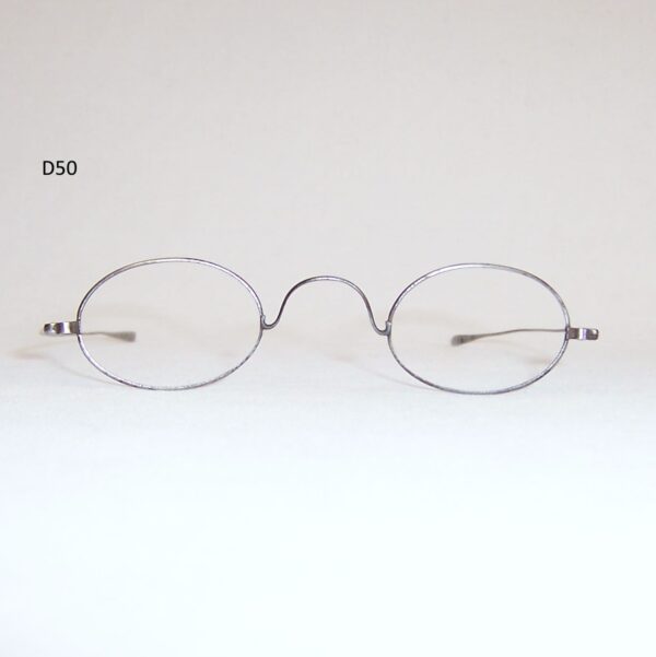 Edwardian steel oval frame
