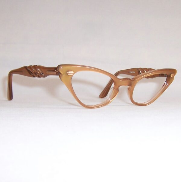 Classic 1950/60s catseye frame - Colette B Ajourees - Image 2