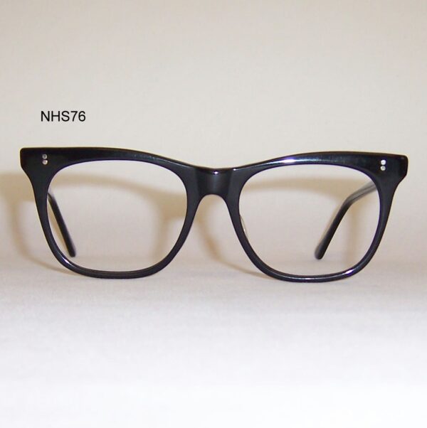 Vintage Black NHS "524" Spectacles - as worn by Morrissey