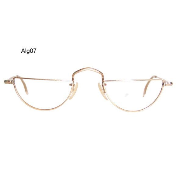 Vintage Gold Filled Algha half eye 44x20 - NHS722