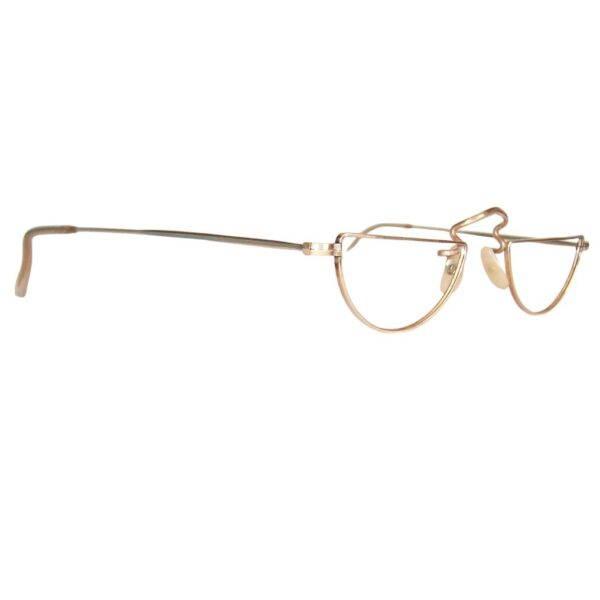 Vintage Gold Filled Algha half eye 44x20 - NHS722 - Image 2