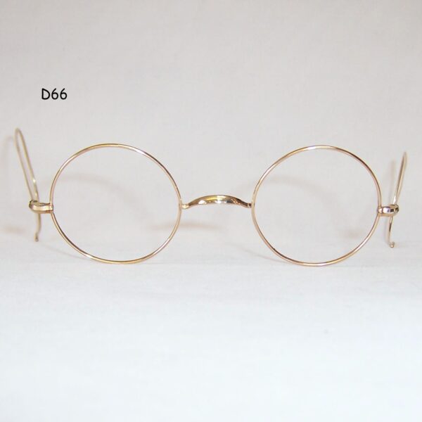 Classic gold filled round eye spectacles by Hadley - John Lennon