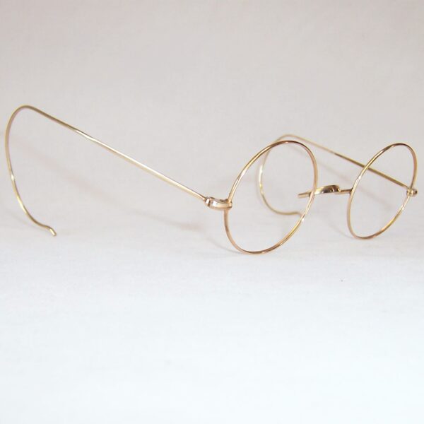 Classic gold filled round eye spectacles by Hadley - John Lennon - Image 2