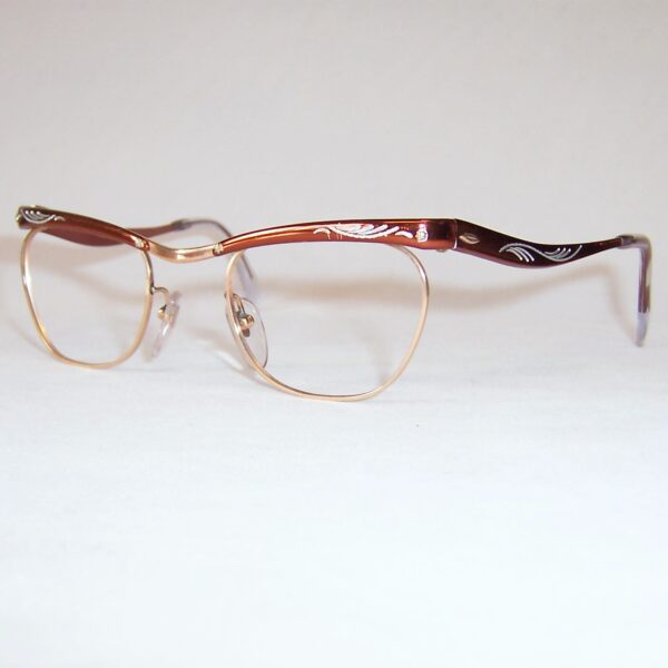 Classic 1960's Metal Brow-line Spectacles - Image 3