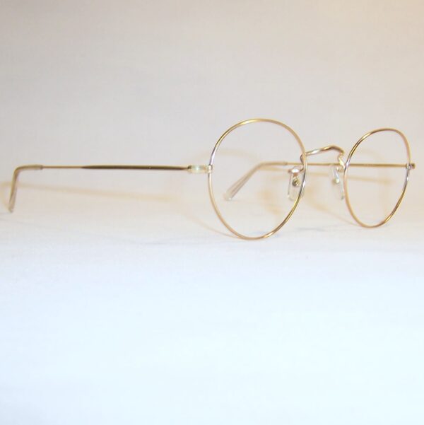 Classic gold filled mid-joint pantoscopic Algha frame - Image 2
