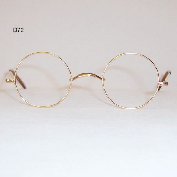 Classic gold filled round eye spectacles by Algha - John Lennon