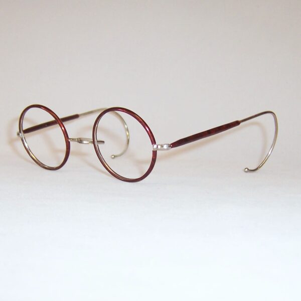 Classic nickel round eye spectacles by Algha - Image 3