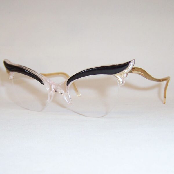 Exaggerated 1950/60's Brow line Supra Spectacles - Image 3