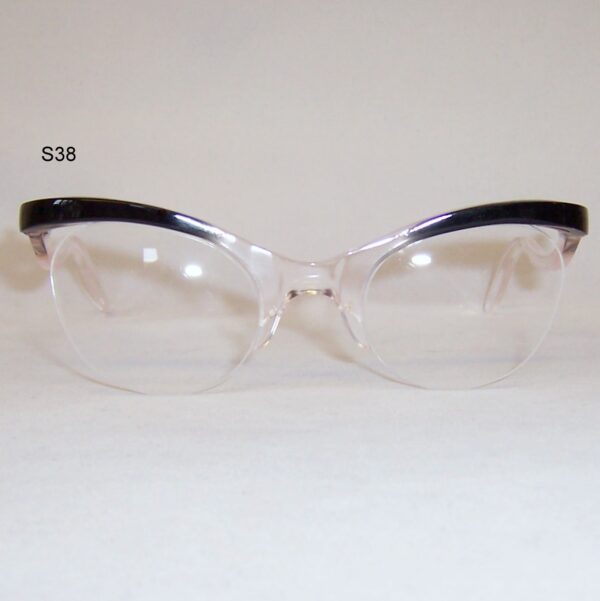 Exaggerated 1950/60's Brow line Supra Spectacles