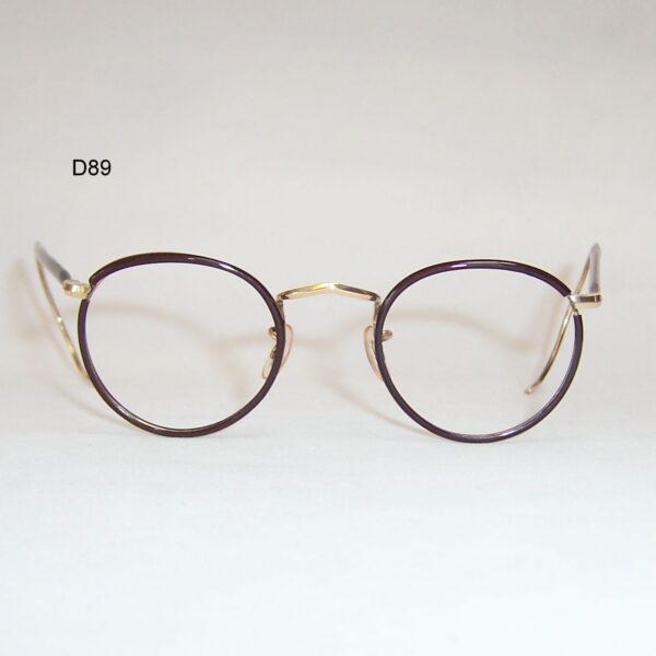 Classic gold filled panto eye spectacles by British American Optical
