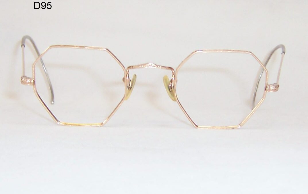 Gold Filled 1920/40s Deco Spectacles