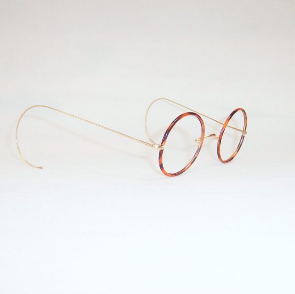 Gold Filled 1920/40s Deco Spectacles - Large - Image 2