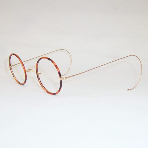 Gold Filled 1920/40s Deco Spectacles - Large - Image 3