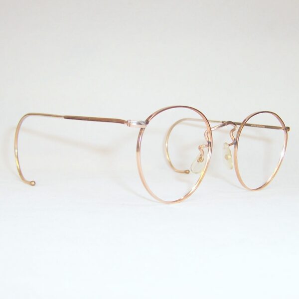 Classic gold filled panto eye spectacles by Merx - Large - Image 2