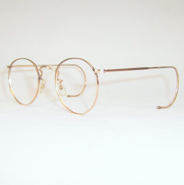 Classic gold filled panto eye spectacles by Merx - Large - Image 3