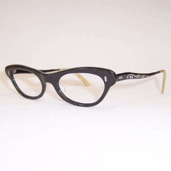 Classic 1950/60s catseye frame with fancy sides - Image 3