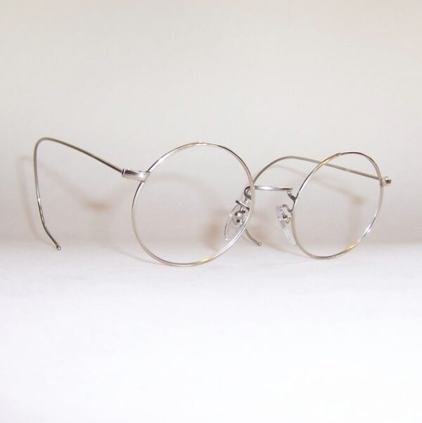 Classic nickel round eye spectacles - Image 2