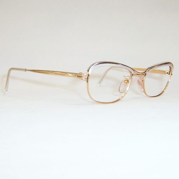 Elegant 1960/70 gold filled frame by Amor - France - Image 2