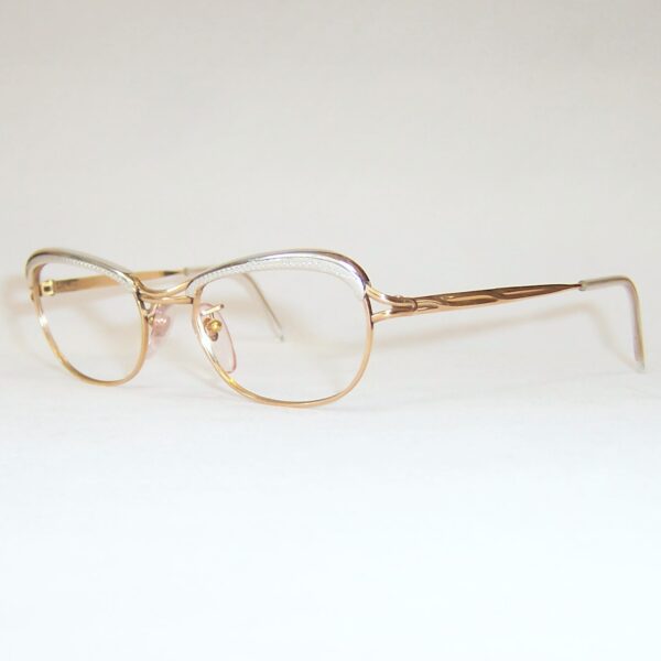 Elegant 1960/70 gold filled frame by Amor - France - Image 3