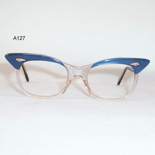Classic English 1960s catseye frame