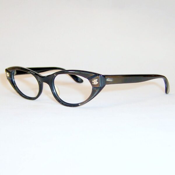 Fancy 1950/60s catseye frame - Bausch and Lomb - Image 3