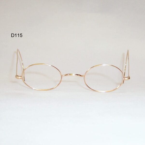 Gold filled Victorian spectacles - large