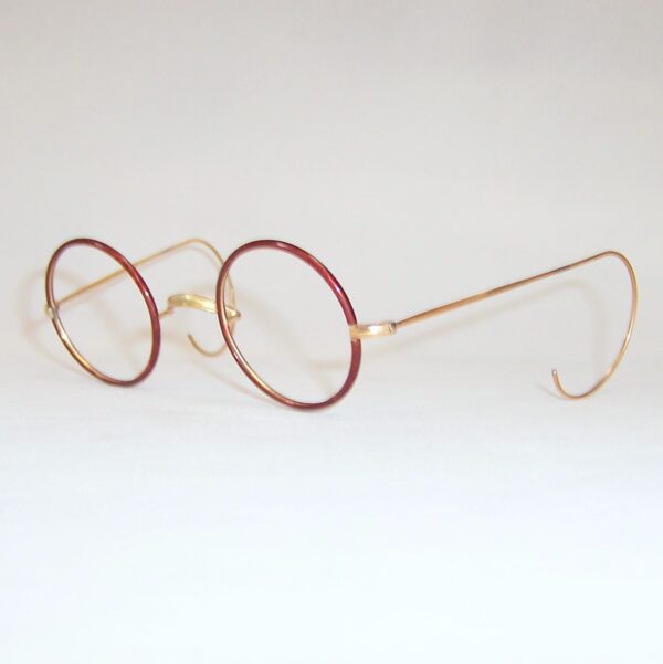 Gold filled and tortoise 1920-40s spectacles - Image 3