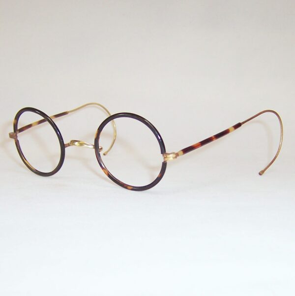 Gold Filled 1920/40s Deco Spectacles - Large - Image 3