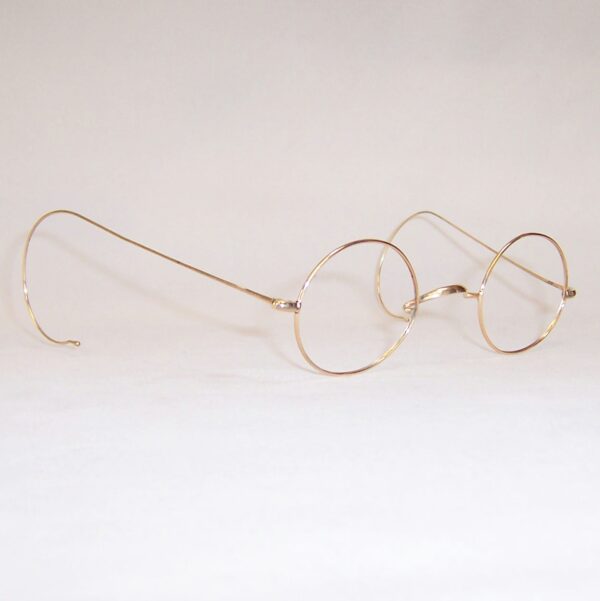Gold Filled 1920/40s Deco Spectacles - Large - Image 2