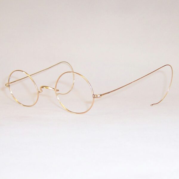 Gold Filled 1920/40s Deco Spectacles - Large - Image 3