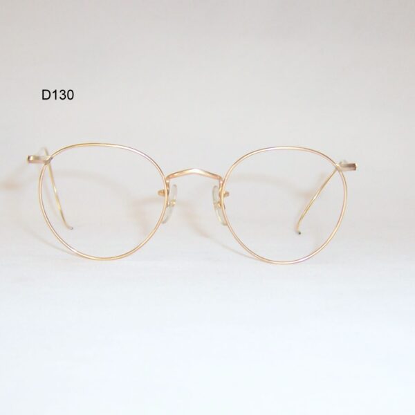 Classic gold filled panto eye spectacles by Algha