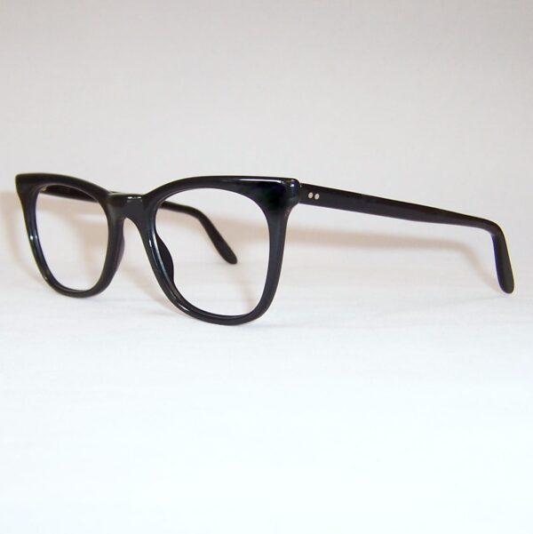 Vintage Black NHS "524" Spectacles - Large - Image 3