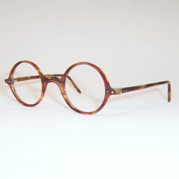 1920/40s Round Acetate Spectacles - Image 3