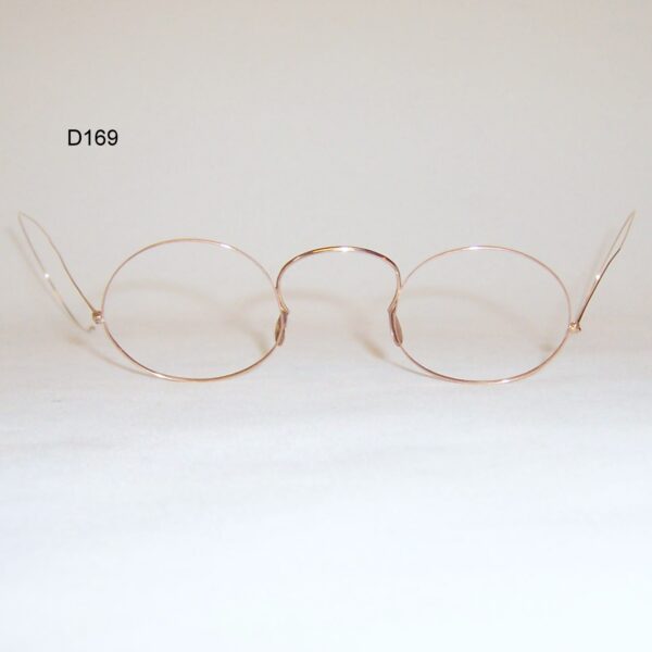 Edwardian gold filled oval frame - ultra light