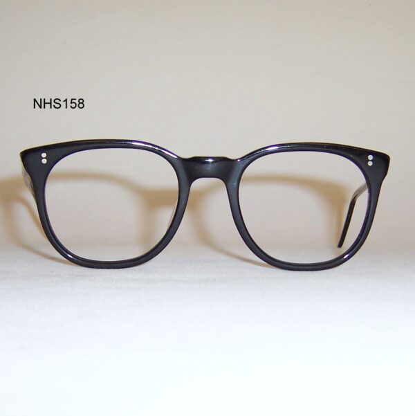 Vintage Black NHS "524" Spectacles - as worn by Morrissey