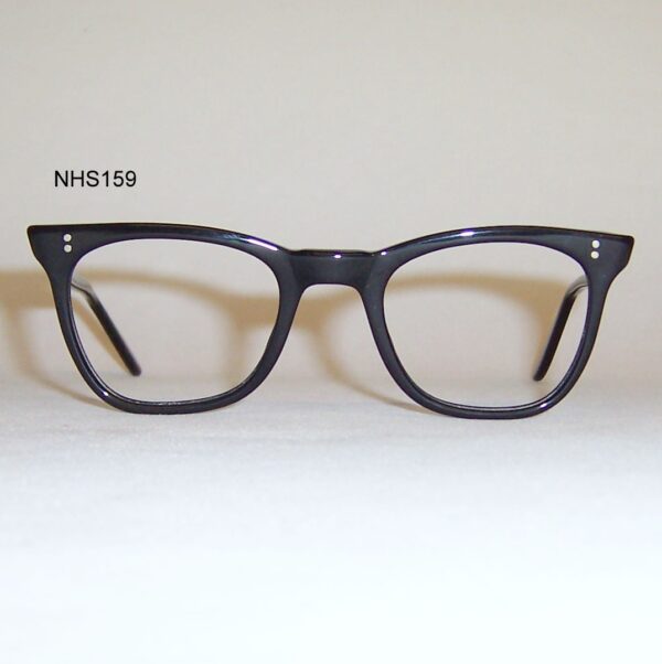 Vintage Black NHS "524" Spectacles - as worn by Morrissey