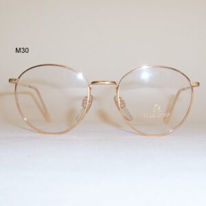 Rodenstock gold metal 1980s P3 style frame