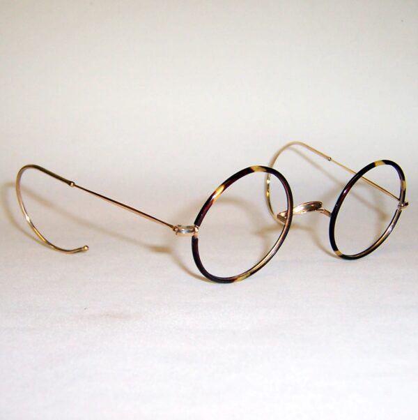 Classic gold filled round eye spectacles - Image 2