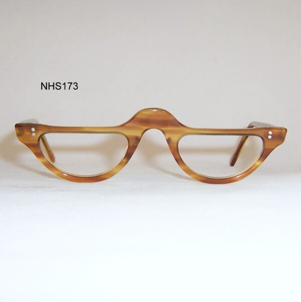 Vintage Autumn Leaf NHS "824" Half Eye Spectacles