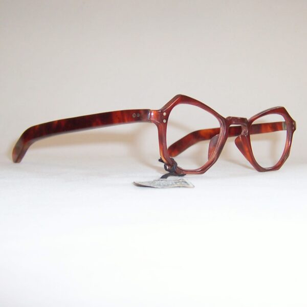 1920/40s unusual acetate library spectacles - Image 2