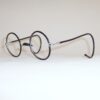 Nickel Silver/Black 1940s spectacles - Image 3