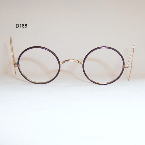 Classic gold filled round eye spectacles