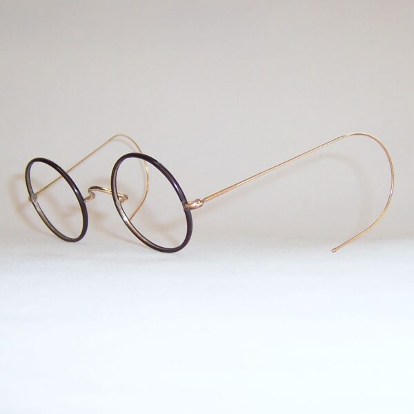 Classic gold filled round eye spectacles - Image 3